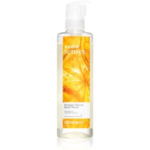 Avon Senses Orange Twist osvěžující tekuté mýdlo na ruce 250 ml