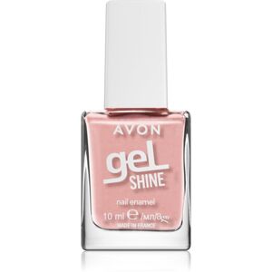 Avon Gel Shine lak na nehty s gelovým efektem odstín Blossom Girl 10 ml