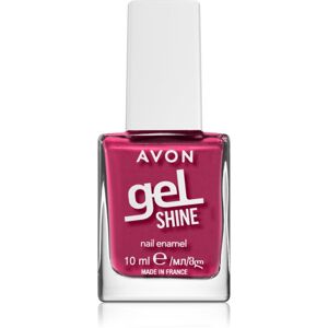 Avon Gel Shine lak na nehty s gelovým efektem odstín Happy Blooms 10 ml