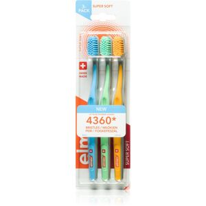 Elmex Super Soft 4360 zubní kartáček 3 ks 3 ks