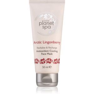 Avon Planet Spa Arctic Lingonberry antioxidační chladivá maska na obličej