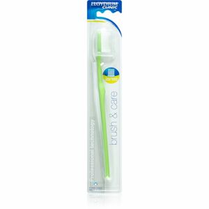 Elgydium Clinic 20/100 Brush & Care zubní kartáček soft Green