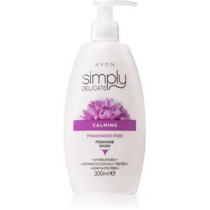 Avon Simply Delicate Calming zklidňující gel na intimní hygienu 300 ml
