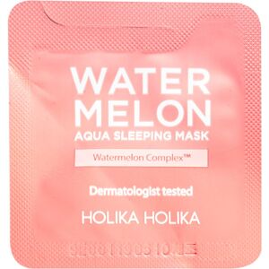 Holika Holika Watermelon Mask intenzivní noční maska pro rychlou regeneraci suché a dehydrované pleti 1 ml