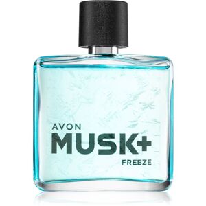 Avon Musk+ Freeze toaletní voda pro muže 75 ml