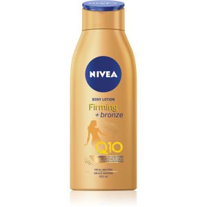 Nivea Q10 Firming + Bronze zpevňující tónovací tělové mléko 400 ml