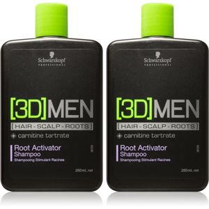 Schwarzkopf Professional [3D] MEN kosmetická sada (pro řídnoucí vlasy) pro muže