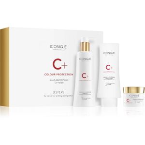 ICONIQUE Professional C+ Colour Protection 3 steps for vibrant hair and long lasting colour dárková sada (pro barvené vlasy)