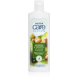 Avon Care HairCare šampon a kondicionér 2 v 1 s vyživujícím účinkem 700 ml