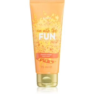 Avon Run With The Fun Vibrant Mango hydratační krém na ruce 75 ml