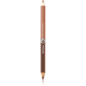 Oriflame OnColour oboustranná tužka na oči odstín Mocha & Rose Gold 1,5 g