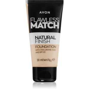 Avon Flawless Match Natural Finish hydratační make-up SPF 20 odstín 120N Porcelain 30 ml