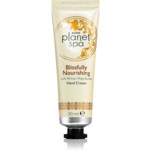 Avon Planet Spa Blissfully Nourishing výživný krém na ruce s bambuckým máslem 30 ml