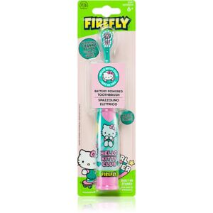 Hello Kitty Battery Toothbrush bateriový zubní kartáček pro děti 6y+ Green 1 ks