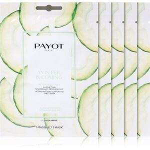 Payot Morning Mask Winter is Coming vyživující plátýnková maska 5 ks