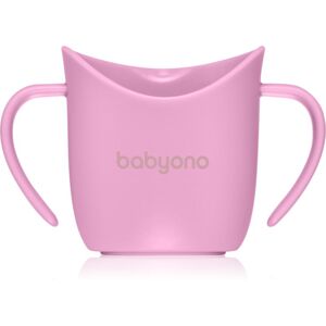 BabyOno Be Active Ergonomic Training Cup tréninkový hrnek s držadly Purple 6 m+ 120 ml
