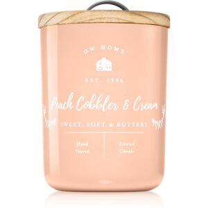 DW Home Farmhouse Peach Cobbler & Cream vonná svíčka 108 g