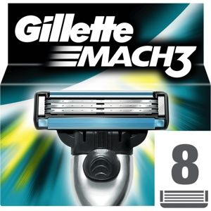 Gillette Mach3 náhradní břity 8 ks