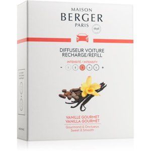 Maison Berger Paris Car Vanilla Gourmet vůně do auta náhradní náplň 2 x 17 g