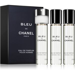 Chanel Bleu de Chanel parfémovaná voda pro muže 3 x 20 ml