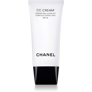 Chanel CC Cream korekční krém pro vyhlazení kontur a rozjasnění pleti SPF 50 odstín 40 Beige 30 ml