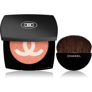 Chanel Douceur D’équinoxe Exclusive Creation kompaktní tvářenka se štětcem a zrcátkem odstín 797 Beige Et Corail 9 g