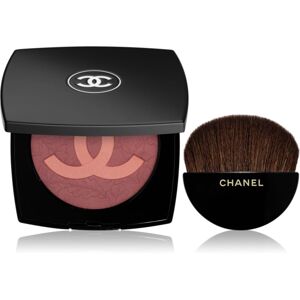 Chanel Douceur D’équinoxe Exclusive Creation kompaktní tvářenka se štětcem a zrcátkem odstín 798 Beige Rosé Et Mauve 9 g