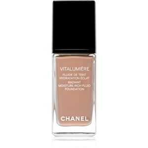 Chanel Vitalumière Radiant Moisture Rich Fluid Foundation rozjasňující hydratační make-up odstín 60 - Hâlé 30 ml