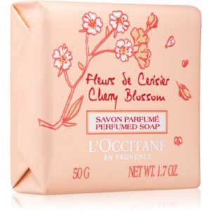 L’Occitane Fleurs de Cerisier parfémované mýdlo pro ženy 50 g