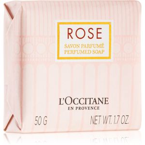 L’Occitane Rose Perfumed Soap tuhé mýdlo 50 g
