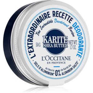 L’Occitane Karité Shea Butter krémový deodorant s bambuckým máslem 50 g