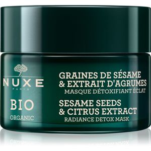 Nuxe Bio Organic detoxikační maska pro rozjasnění pleti 50 ml