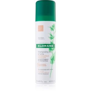 Klorane Kopřiva suchý šampon pro mastné tmavé vlasy 150 ml