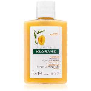 Klorane Mango vyživující šampon pro suché vlasy 25 ml