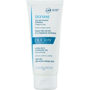 Ducray Dexyane mycí gel na obličej a tělo pro suchou až atopickou pokožku