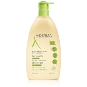 A-Derma Gel hydratační sprchový gel s vyživujícím účinkem 750 ml
