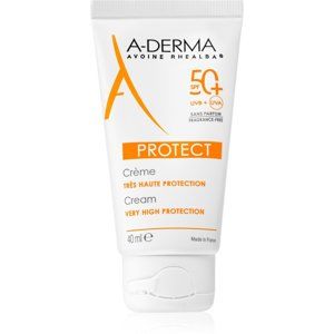 A-Derma Protect ochranný krém na obličej bez parfemace SPF 50+