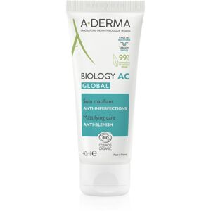 A-Derma Biology AC zmatňující péče proti nedokonalostem pleti 40 ml
