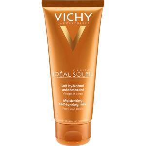 Vichy Capital Soleil hydratační samoopalovací mléko na obličej a tělo 100 ml