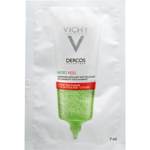 Vichy Dercos Micro Peel peelingový šampon proti lupům 7 ml