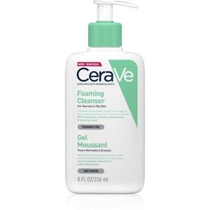 CeraVe Cleansers čisticí pěnivý gel pro normální až mastnou pleť 236 ml
