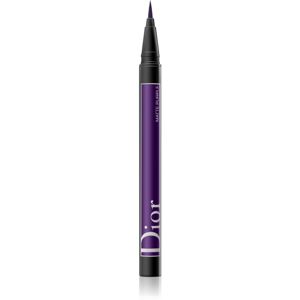Dior Diorshow On Stage Liner tekuté oční linky v peru voděodolné odstín 176 Matte Purple 0,55 ml