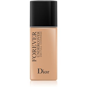 DIOR Dior Forever Undercover plně krycí make-up 24h odstín 015 Tender Beige 40 ml