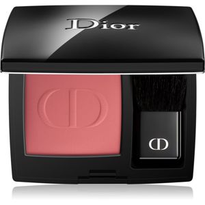 Dior Rouge Blush kompaktní tvářenka se štětcem a zrcátkem odstín 028 Actrice 6,7 ml