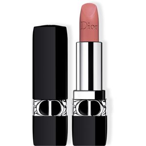 DIOR Rouge Dior dlouhotrvající rtěnka plnitelná odstín 100 Nude Look Matte 3,5 g