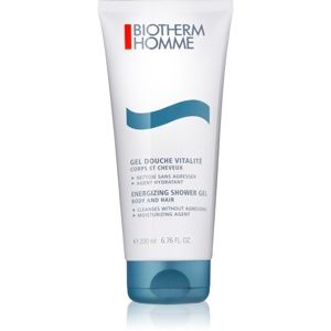 Biotherm Homme Basics Line energizující sprchový gel na tělo a vlasy 200 ml
