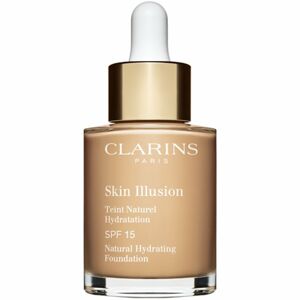 Clarins Skin Illusion Natural Hydrating Foundation rozjasňující hydratační make-up SPF 15 odstín 106 Vanilla 30 ml