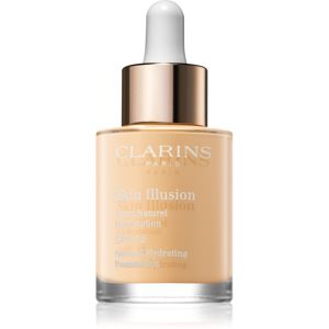 Clarins Skin Illusion Natural Hydrating Foundation rozjasňující hydratační make-up SPF 15 odstín 108 Sand 30 ml