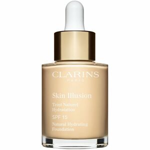Clarins Skin Illusion Natural Hydrating Foundation rozjasňující hydratační make-up SPF 15 odstín 100.5 Cream 30 ml