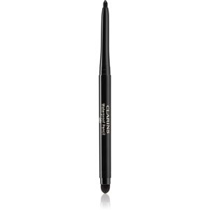 Clarins Waterproof Pencil voděodolná tužka na oči odstín 01 Black Tulip 0.29 g